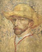 Vincent Van Gogh, Self-Portrait with Straw Hat (nn04)